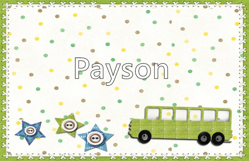 Payson babyname