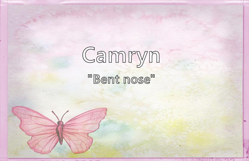 Camryn Name Meaning Popularity Similar Names Nicknames And Personality For Camryn