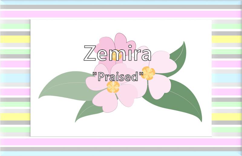 Zemira - Name Meaning, Popularity, Similar Names, Nicknames And Personality  For Zemira